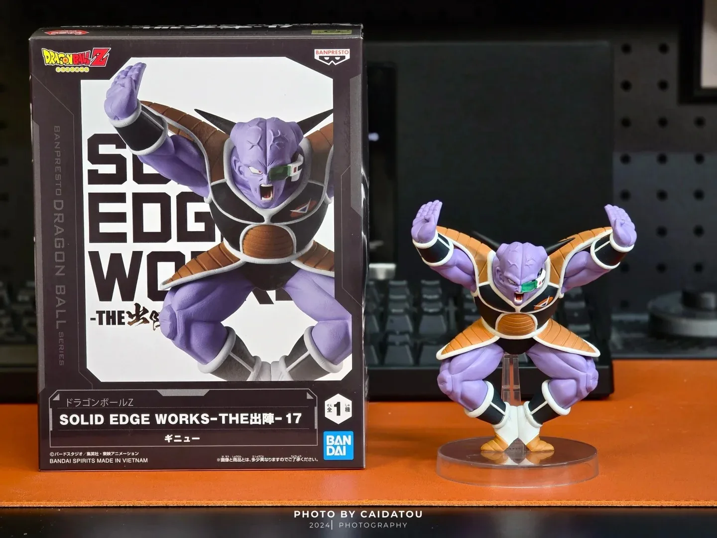 Original Bandai Banpresto Dragon Ball Solid Edge Works Ginyu Force Ginyu Jeice Burter Recoom Guldo Anime Action Figure Model Toy