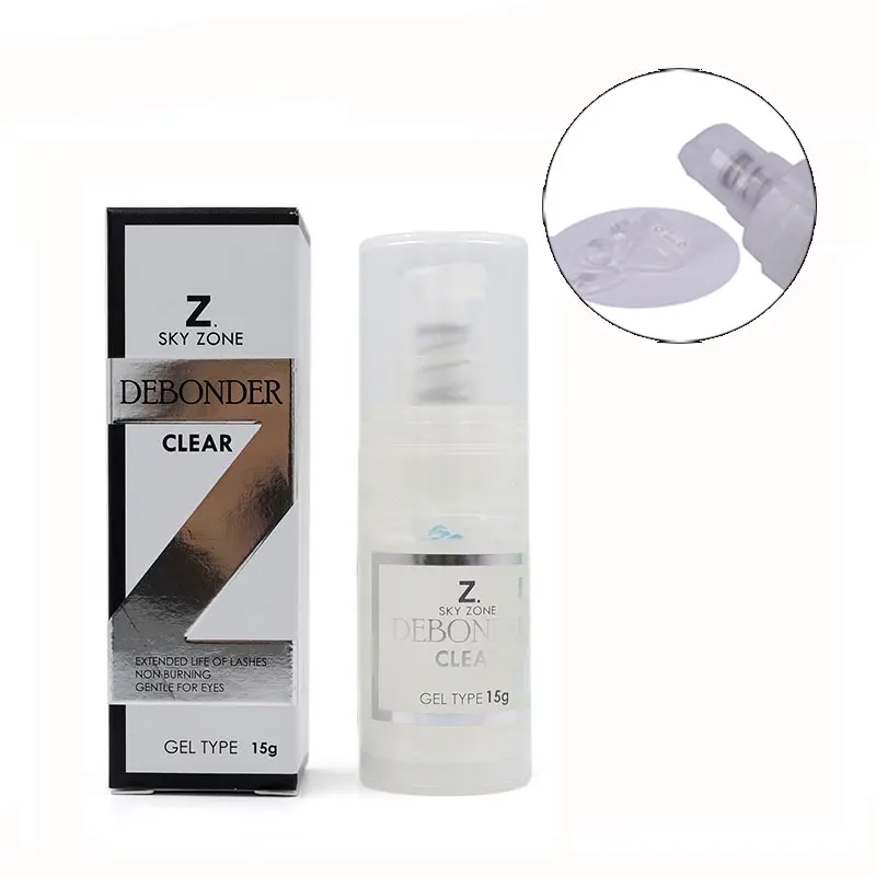 Original Korea Sky Zone Debonder Kleber Gelent ferner 15g keine brennenden schnellen Wimpern entfernen Beauty Tool Wimpern sauber