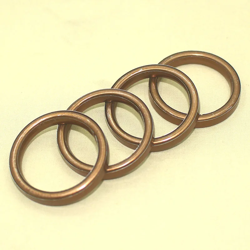 4 Uds para Yamaha XT550 1982-1983 600TT 1983-1986 XT600 1984-1995 FZR400 FZR400S 1988-1990 junta de cabezal de tubo de escape