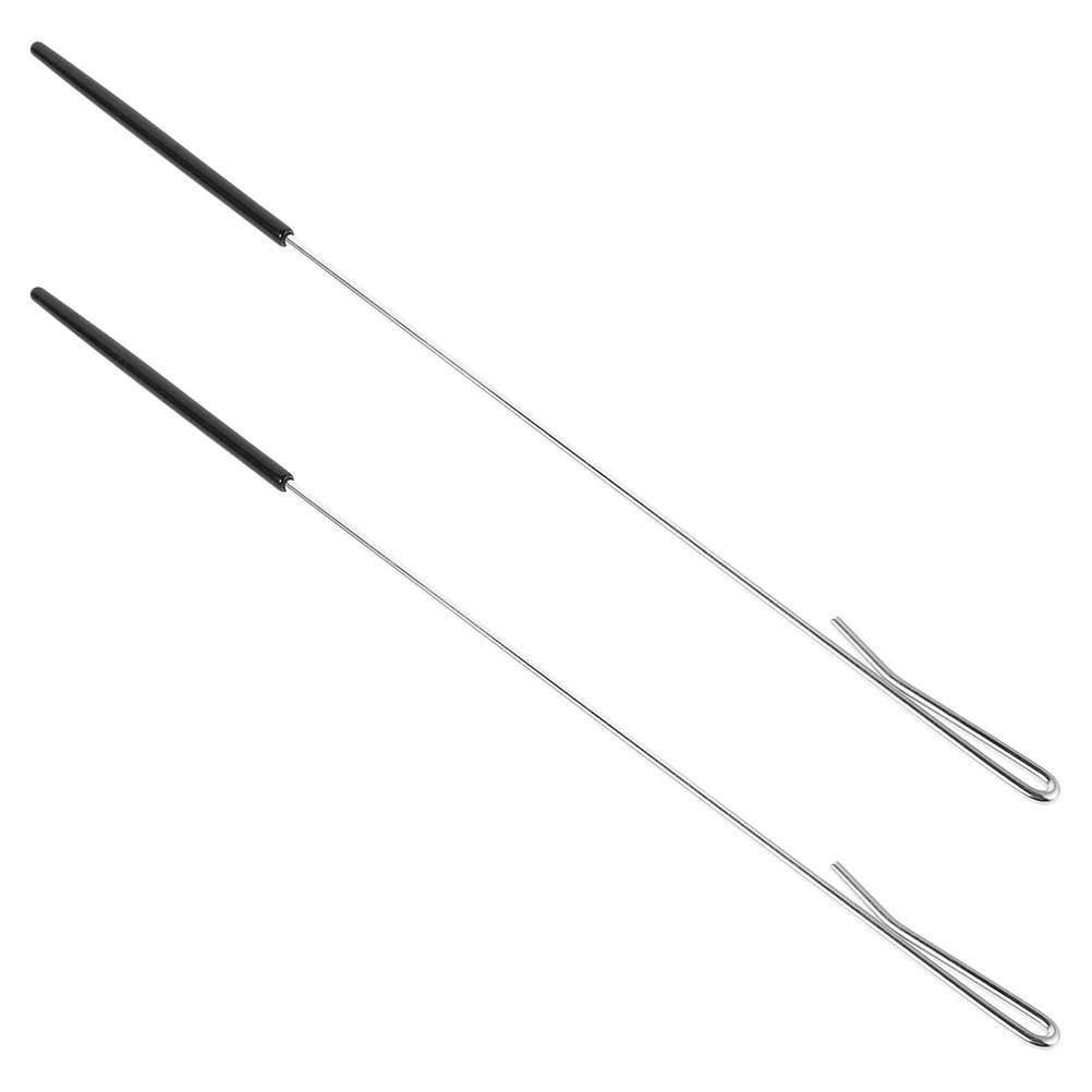 Tiges de contrôle de marionnettes à main, 2 pièces, bâtons de Manipulation de marionnettes demi-corps avec manchon en plastique pour spectacle sur scène, théâtre pour enfants