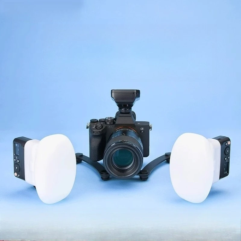

MF12-DK1 macro flash, set top double head flash oral dental photo