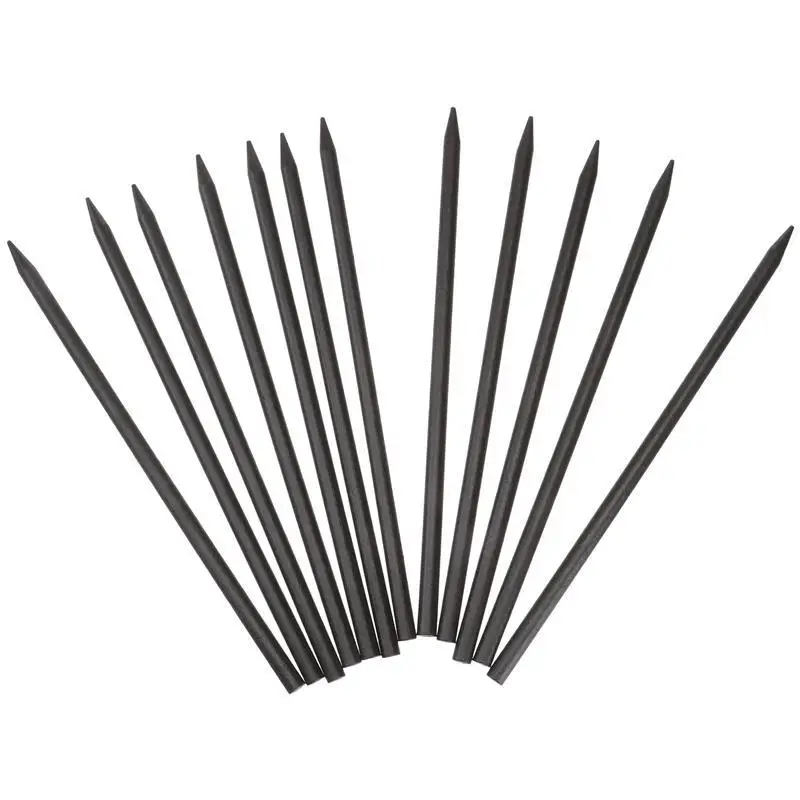 12pcs Vintage Wooden Hairpins Straight Chignon Hairpin Updo Hair Insert Sticks Tapered Hair Chopstick Buns Ponytail Holder