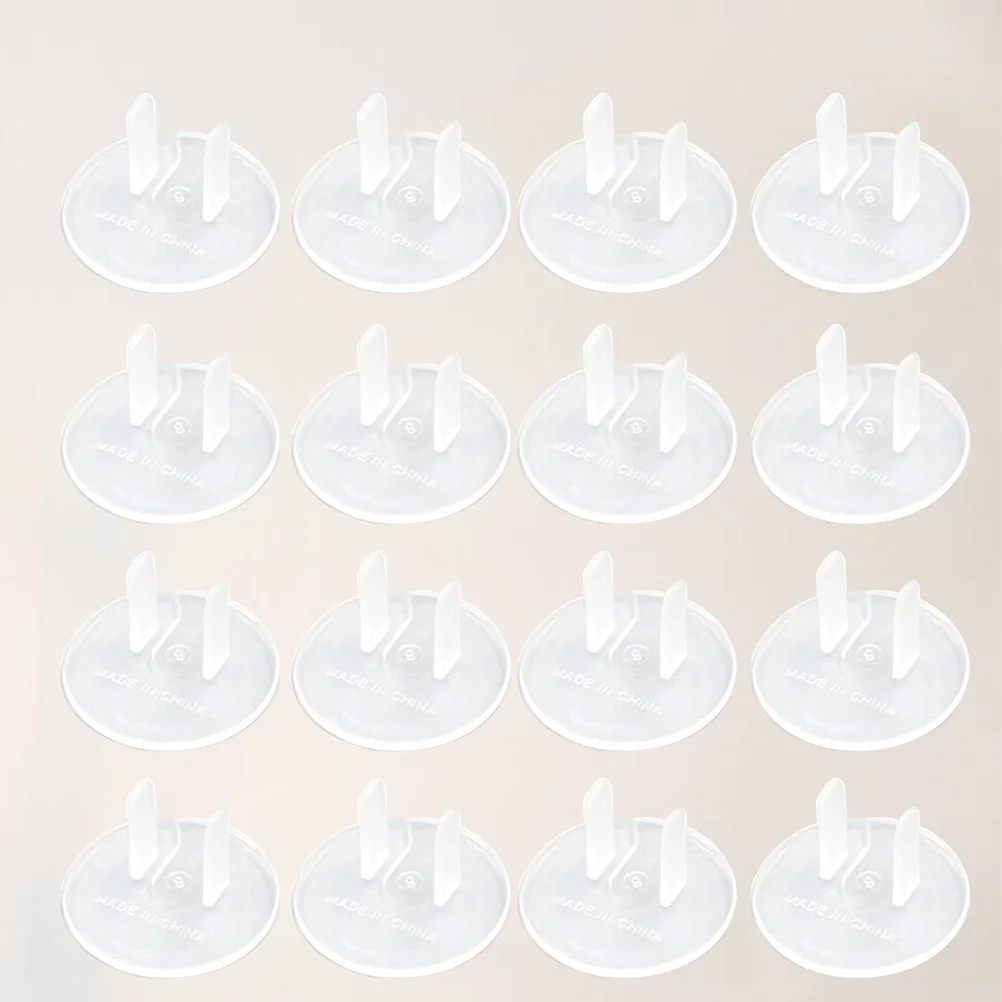 32 قطعة غطاء مقبس الطفل حماية موثوقة للمنافذ الكهربائية سهلة فتح مقبض غطاء مقبس السلامة المنزلية