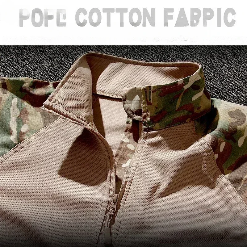 Camisa táctica impermeable ripstop camuflaje transpirable - imagen 4