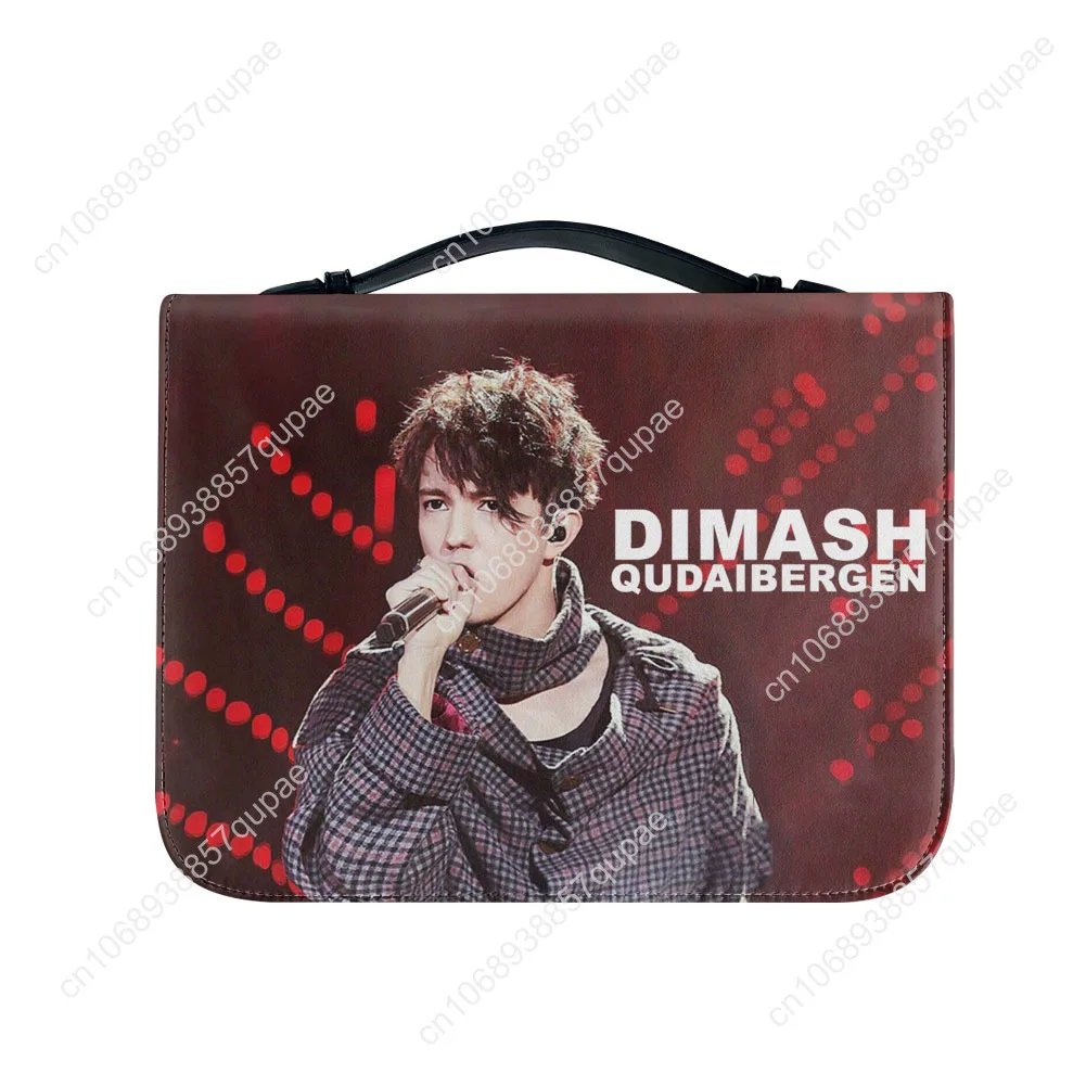 Dimash Qudaibergen Bible Bags Christian Gifts Personalized Cover Bible Pack Waterproof Leather Bag Pockets Package Case