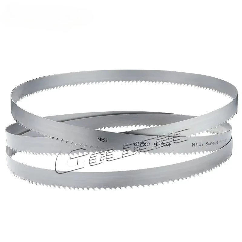 

GOLDCNC M51 Bi-Metal Band Saw Blade Carbon-Durable Quality for Metal/Steel Cemented Carbide Cutting & Forming Tool for Machining