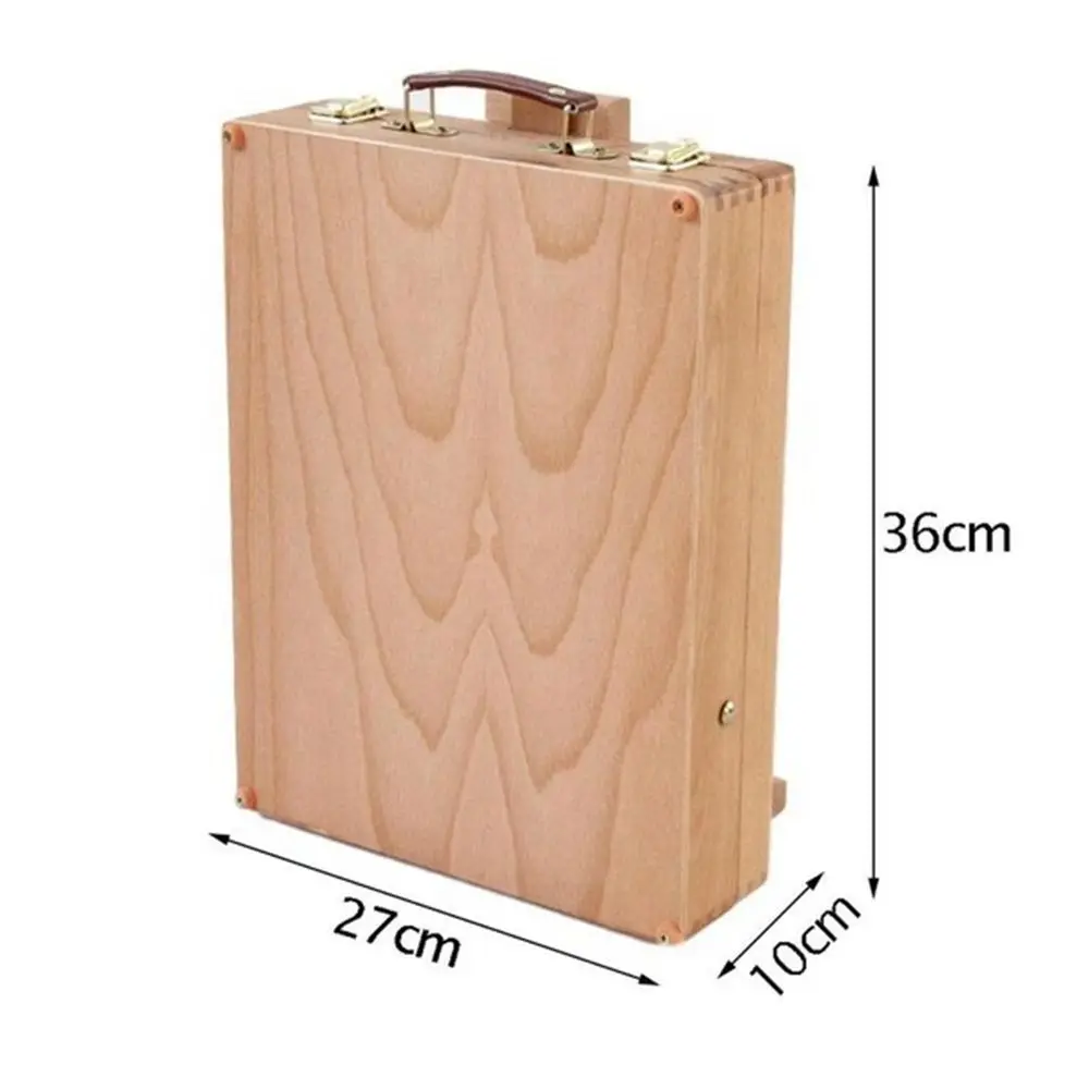 Children Artist Desktop Art Table Easel Sketch Box Oil Paint Painting Supplies