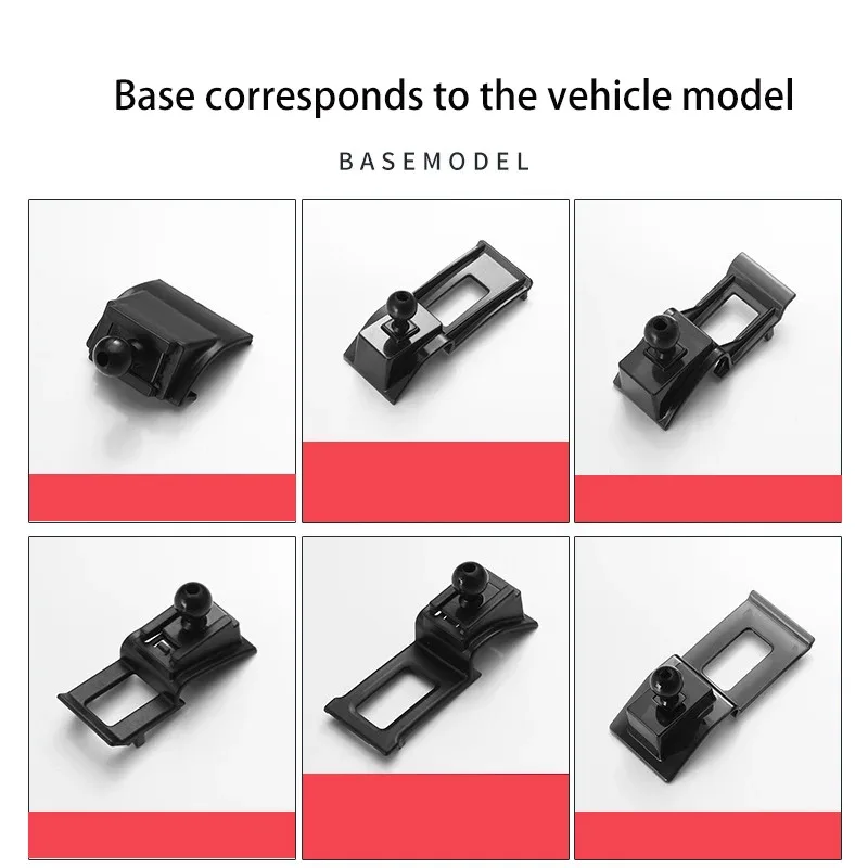 For Land Rover Discovery Sport 4 5 Range Rover Evoque Freelander2Dedicated Base Collocation Phone Mounts Car Smartphone Holders