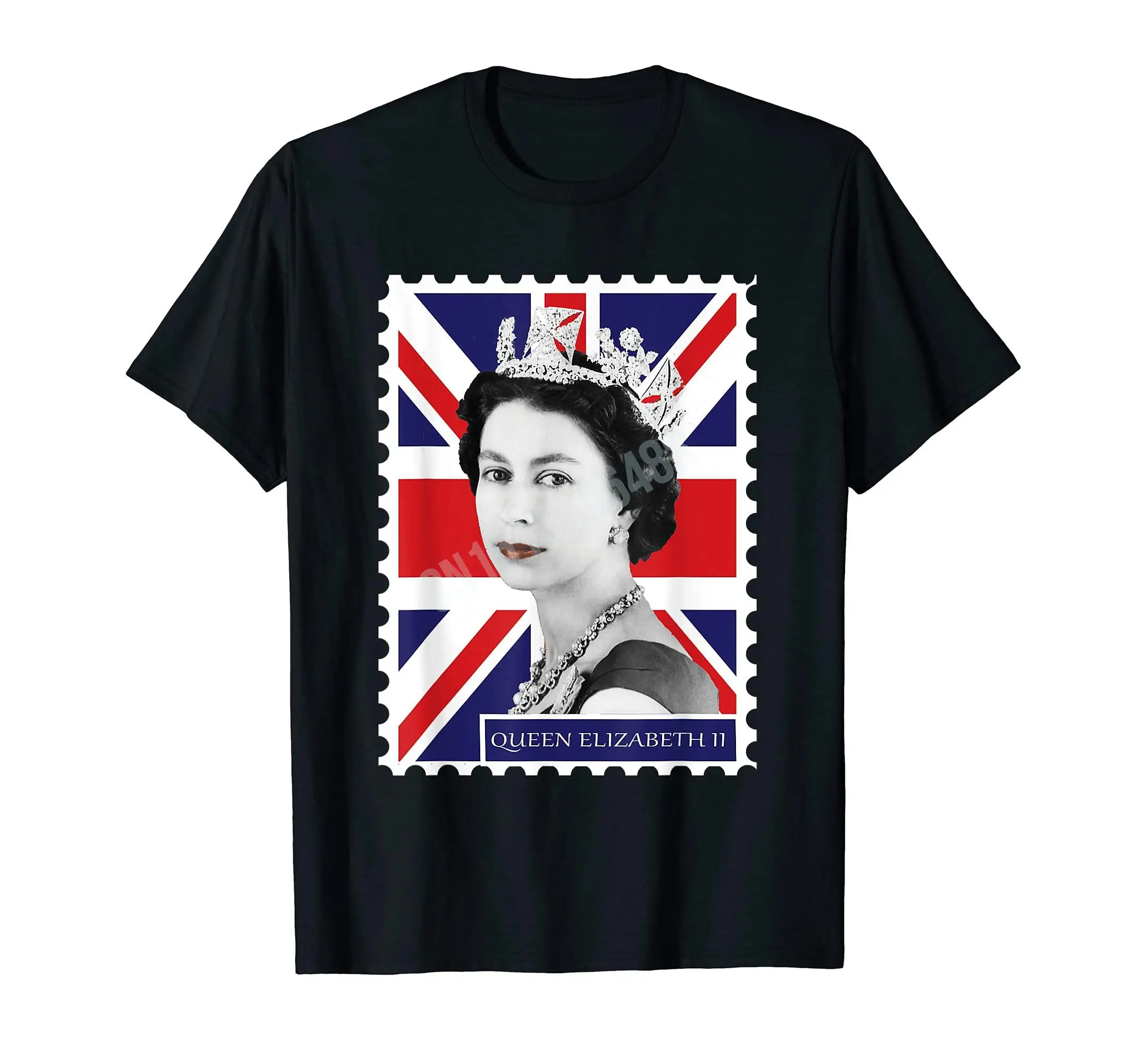 More Design Elizabeth II Yas Queen England T-Shirt For Men Women T Shirt Hip Hop Tops Cotton Tees