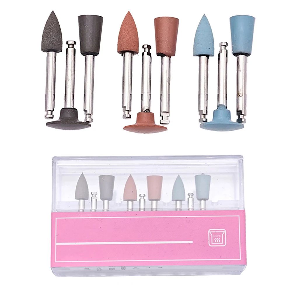 Resin polishing grinding head kit 9PCS for wood and metal sanding designed for use with contra angle For Low speed tool kits