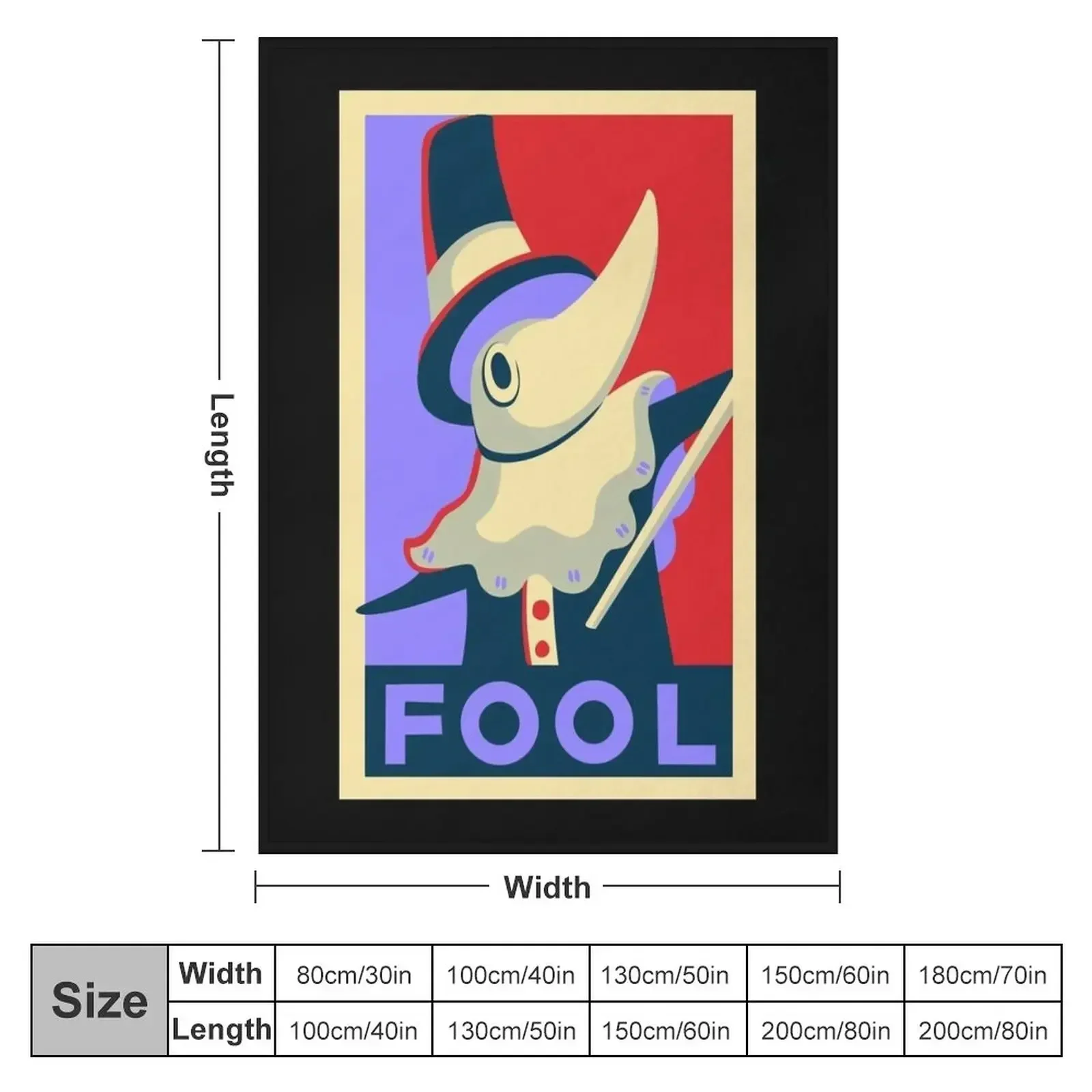 Excalibur FOOL Propaganda Throw Blanket Single funny gift Softest Blankets For Sofas Summer Luxury Designer Blankets