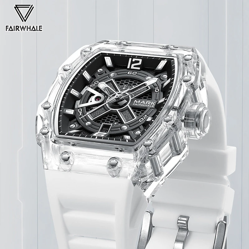 Mark Fairwhale 6810 Automatic Movement Men's Watch Fashion Sports Waterproof Luminous Mechanical Watches for Men Montres Hommes