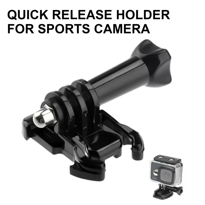 Action Camera Quickly Clip Mount Quick Release Base Mount with Wide Compatibility and Durability PC Constructions Drop Shipping