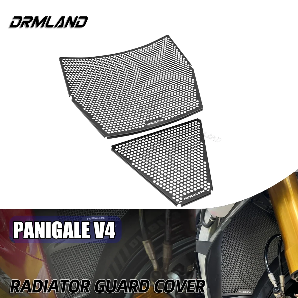 

For DUCATI Panigale V4 V4S 2018-2023 Streetfighter V4 S Motocycle Accessories Radiator Guard Cover Protetor Oil Cooler Protetion