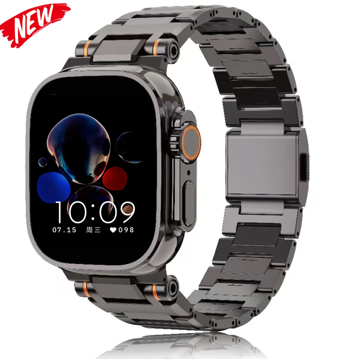 Luxury Watch Apple Bands - Stainless Steel Strap for Apple Watch