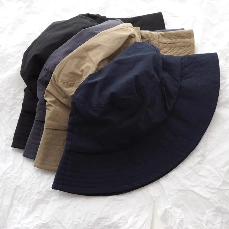 حجم كبير XXL67cm دلو القبعات الرجال النساء التجفيف السريع واقية من الشمس تسلق الجبال كبير رئيس الصيف الأشعة فوق البنفسجية حماية قبعة الشمس بنما #3