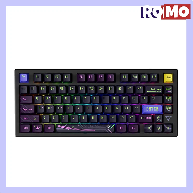 Atk Rs7 Mechanical Keyboard Magnetic Switch 8K WIRED Aluminum Alloy E-sports Rgb Keyboard For Win/mac/linux Gamer Desktop Gift