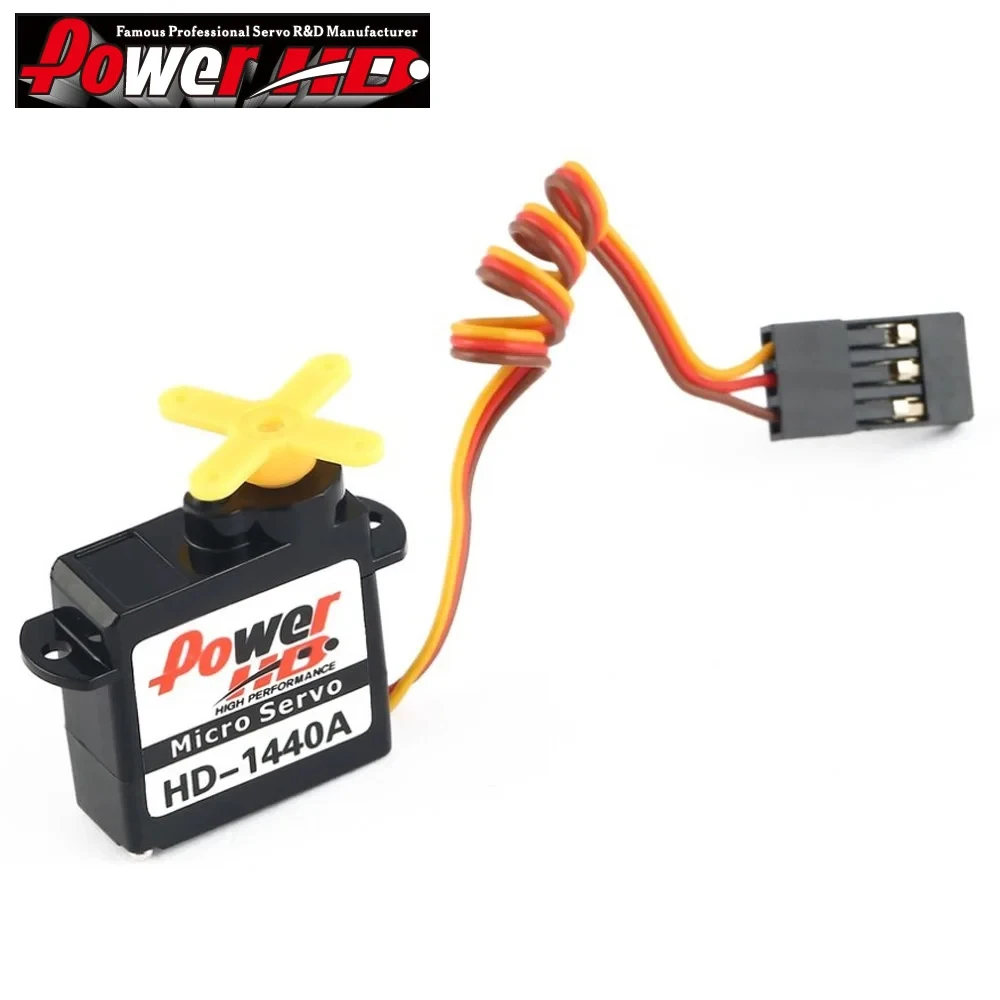 Power Hd HD-1440A 4.8-6.0V 0.8Kg Micro Mini Analoge Servo Compatibel Met Futaba/Jr Voor Rc Auto Voertuig Robot Vliegtuig Accessoires