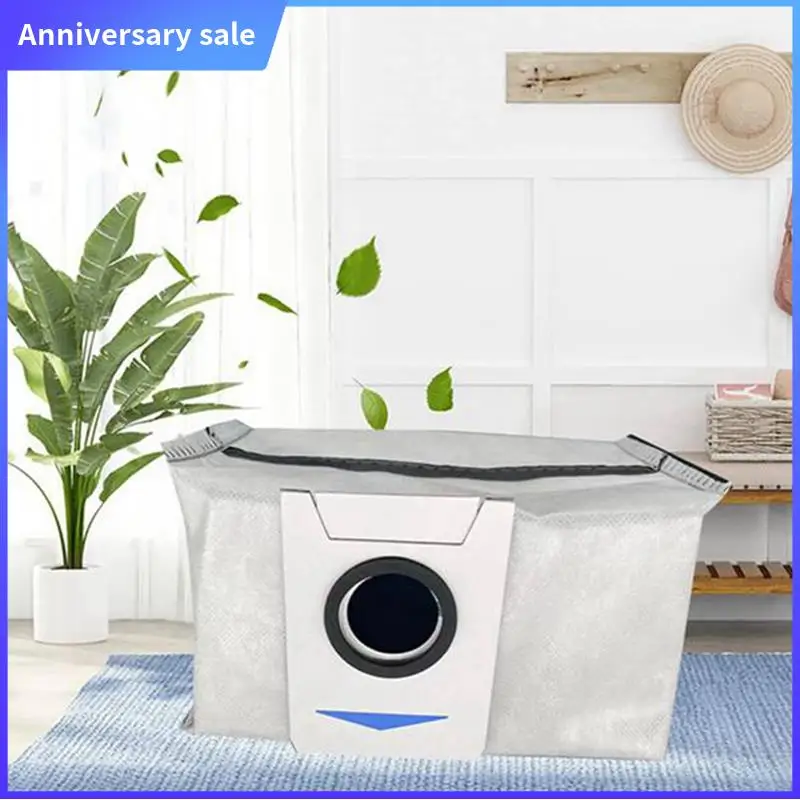 

ABPP-9Pcs For Ecovacs Debot / T20 Pro / X1 OMNI / T10 Omni / Robotic Vacuum Cleaner Dust Bag Accessory Spare Part