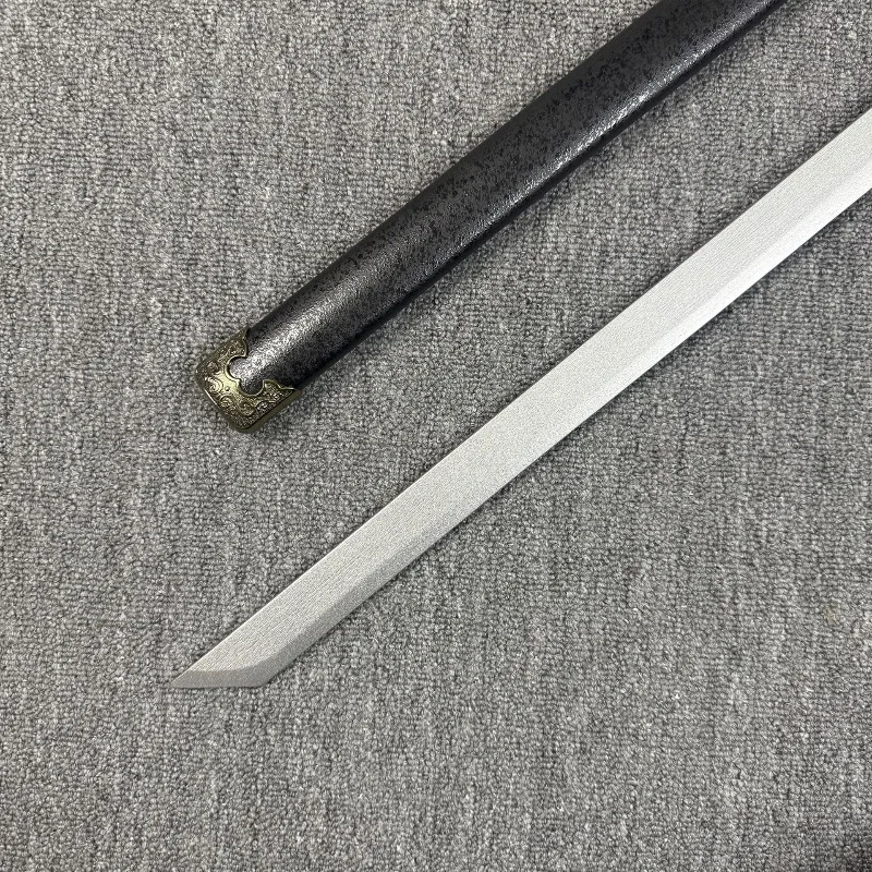 Espadas maestras de 102,5 cm/40,35 pulgadas, periféricos de Anime Katana de madera, creatividad, Cosplay coleccionable con vaina, modelo de accesorios, juguete al aire libre