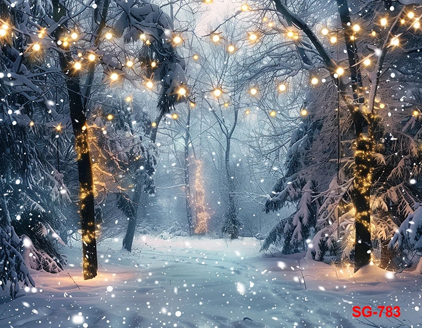 خلفية تصوير ندفة الثلج ، غابة متلألئة ، شجرة عيد الميلاد ، في الهواء الطلق ، طفل ، صورة عائلية ، استوديو صور ، تصوير