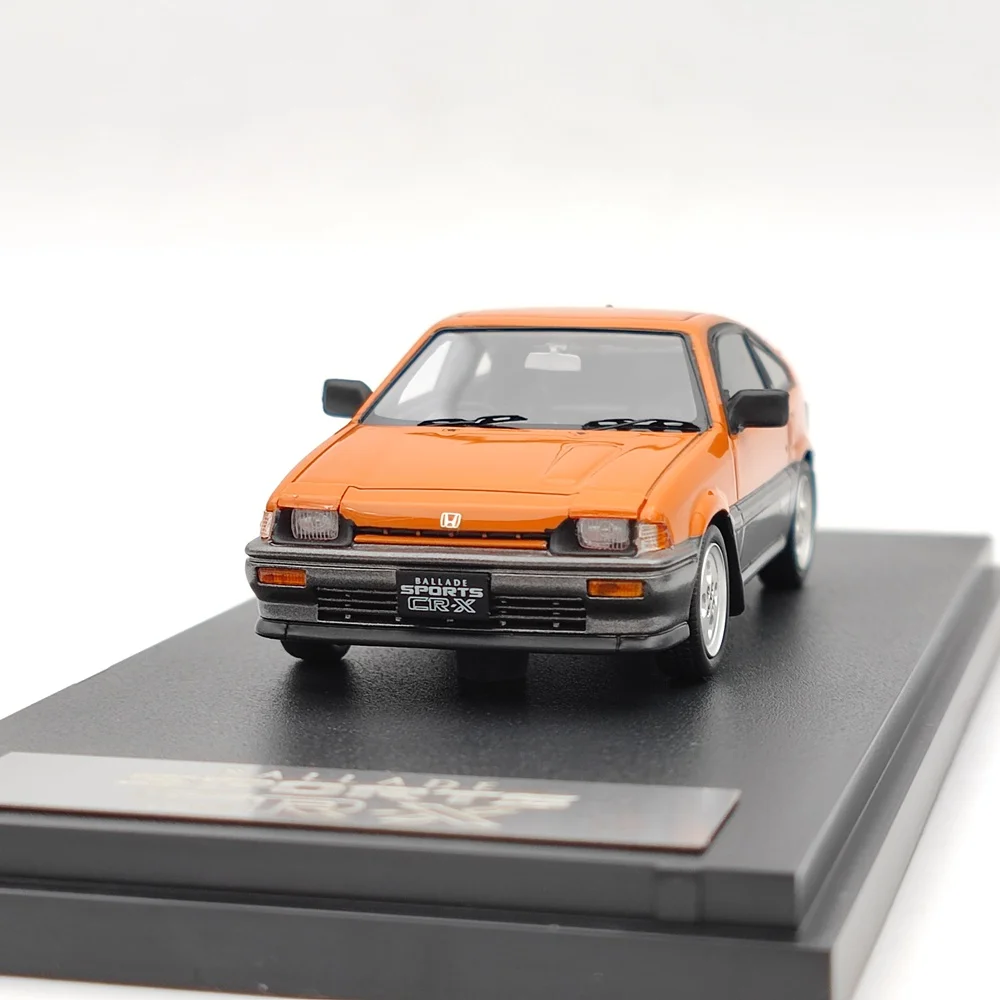 Mark43 1:43 Ballade Sports CR-X Si AS Customized Orange PM4384P Resin Model Toys Car Limited Collection