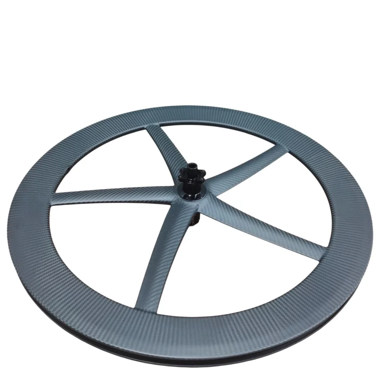  QORA Track/ Road 5 Carbon Spoke Wheels Road Disc Tubeless Inner Width 18mm Ratchet System Center Lock Hub