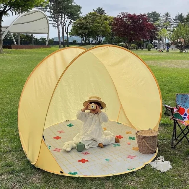 Pink Squirrel Camping Sun Shelter Tent 1