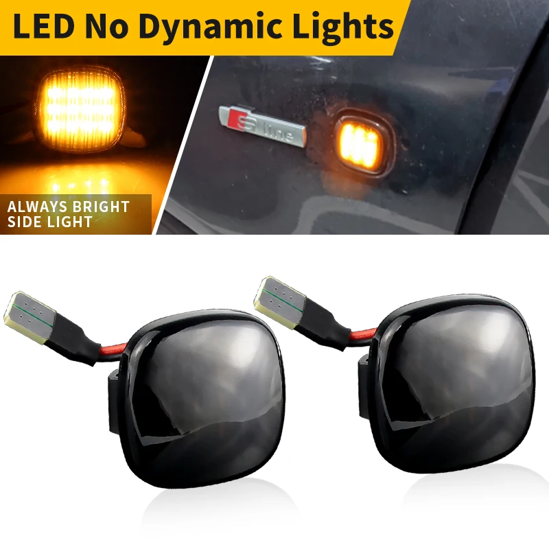 

2 шт. для Audi A3 8L 1997-2003 A4 8D 1994-2001 A4 S4 B5 1994-2002 светодиодный динамический указатель поворота боковой габаритный фонарь OEM # 185327812