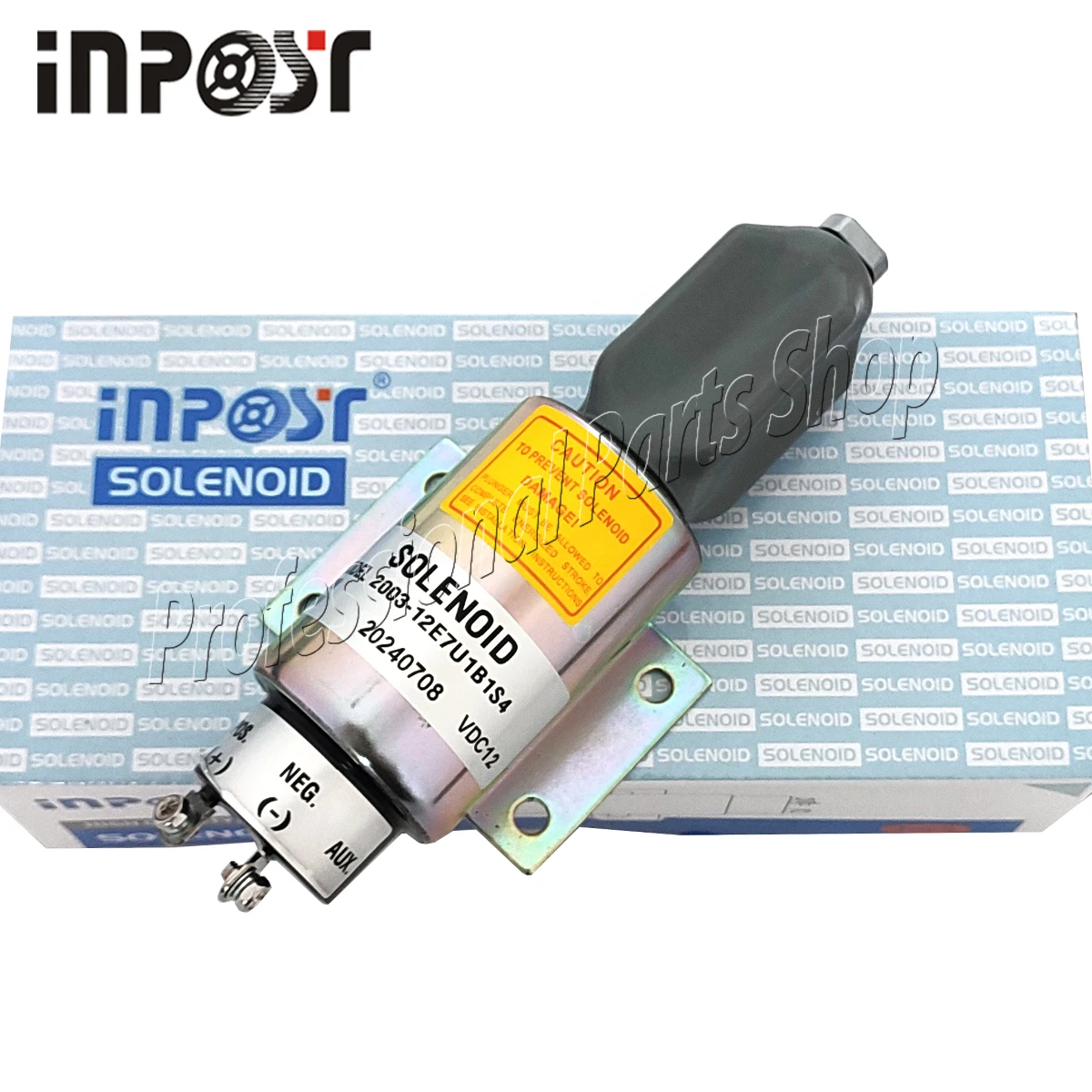 

2003-12E7U1B1S4 Fuel Stop Solenoid Valve 12V For Woodward Engine 2003-12E7U1B1S4