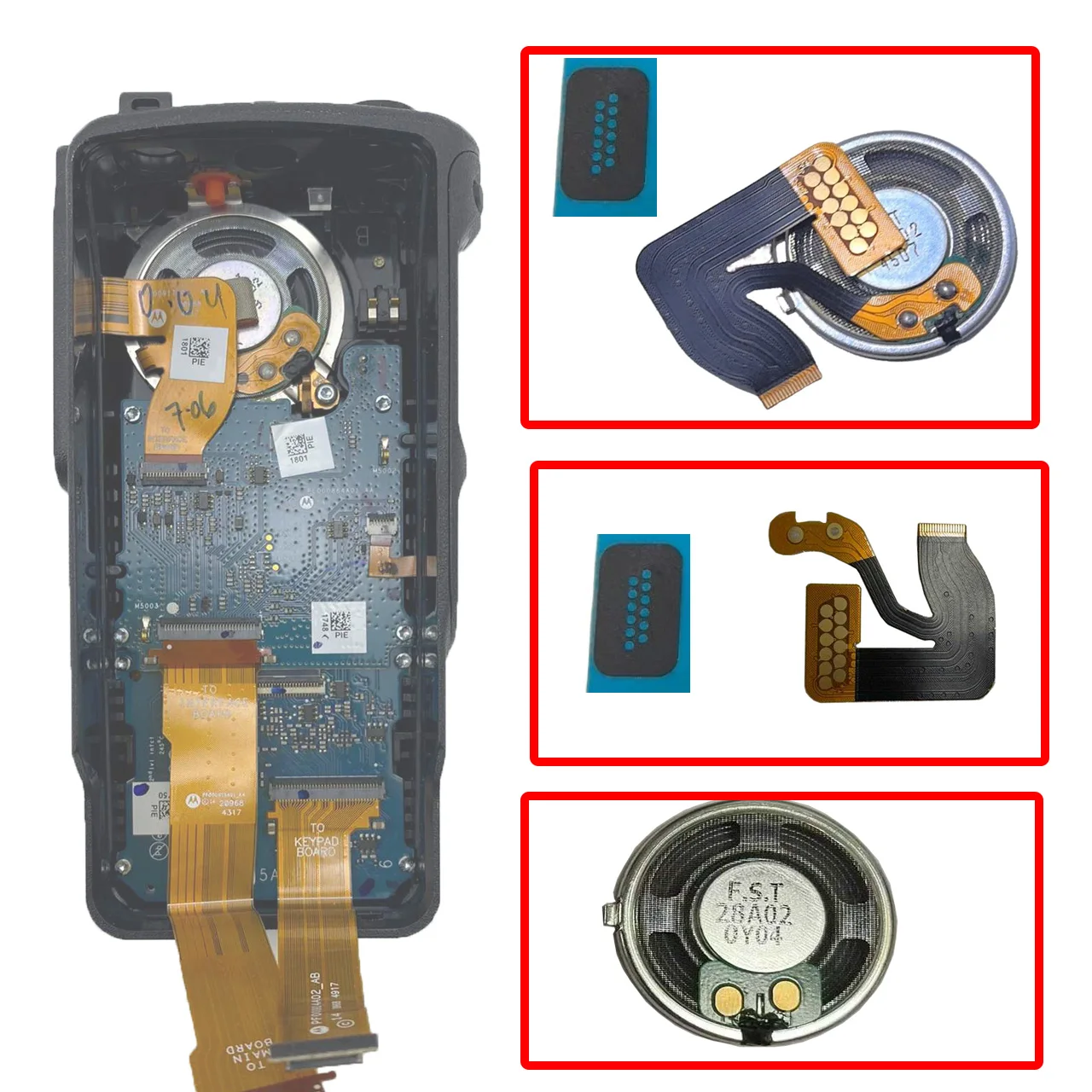 

FST Speaker AC000028A02 for motorola DP4801E Dp4800E Dp4801E Xpr7500E DGP8550E