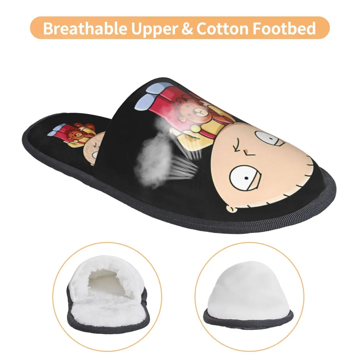 맞춤형 가족용 실내 슬리퍼 여성용 부드러운 메모리 폼 슈트리 슬립온 침실 슬리퍼 신발