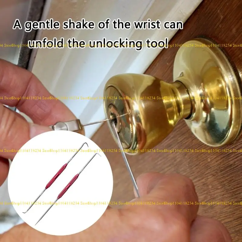 P9FB 2Pcs Automotive O-Rings Puller Hook and Pick Seal Disassembly Tool Set