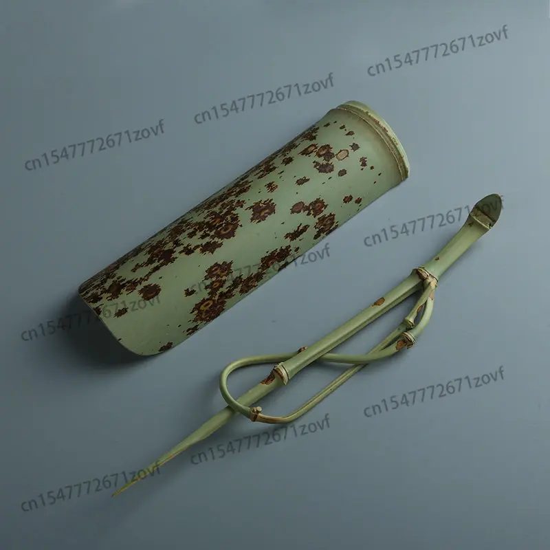 

Handmade green tea is an electronic scale bamboo tea set of six gentlemen