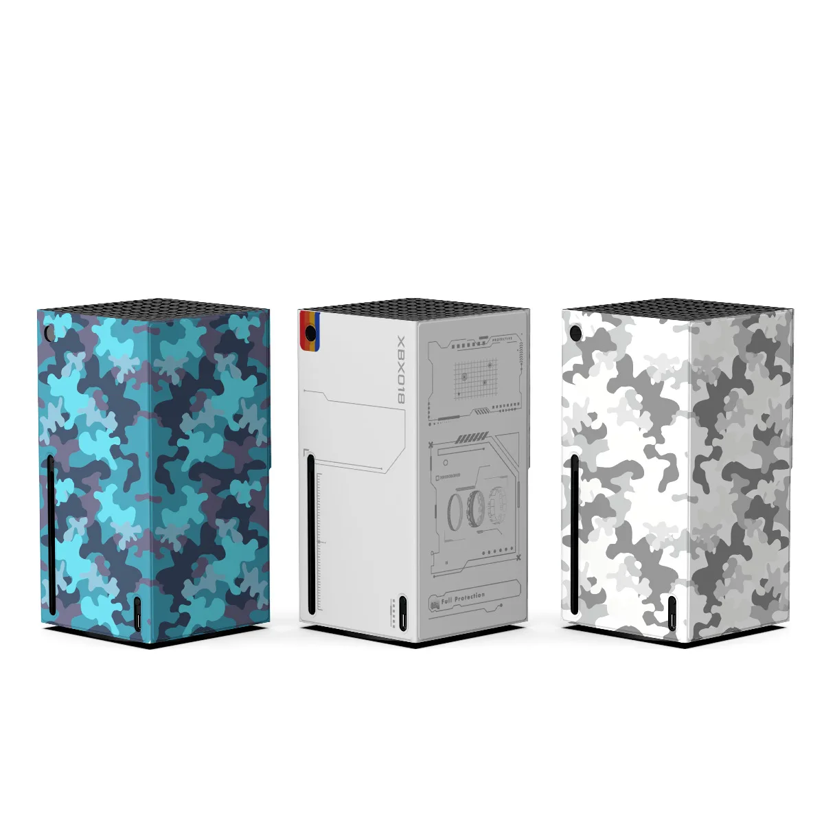 لـ Xbox Series X حافظة غبار مغناطيسية مفتوحة ومغلقة مضادة للتصادمات ومضادة للخدش وملحقات مضادة لبصمات الأصابع #1