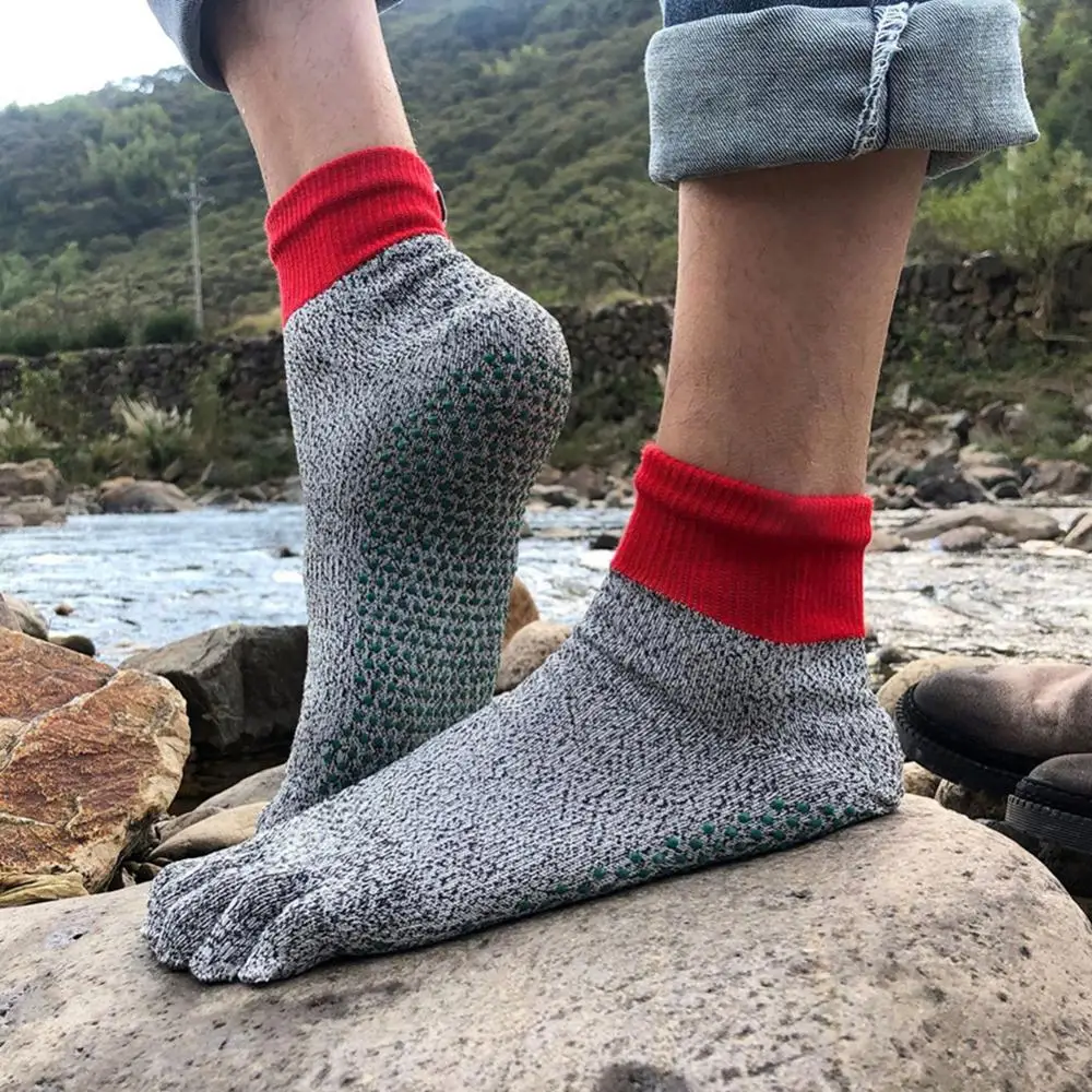 Socks Level 5 HPPE Anti Cut Anti Puncture Outdoor Hiking 5 Toe Crew