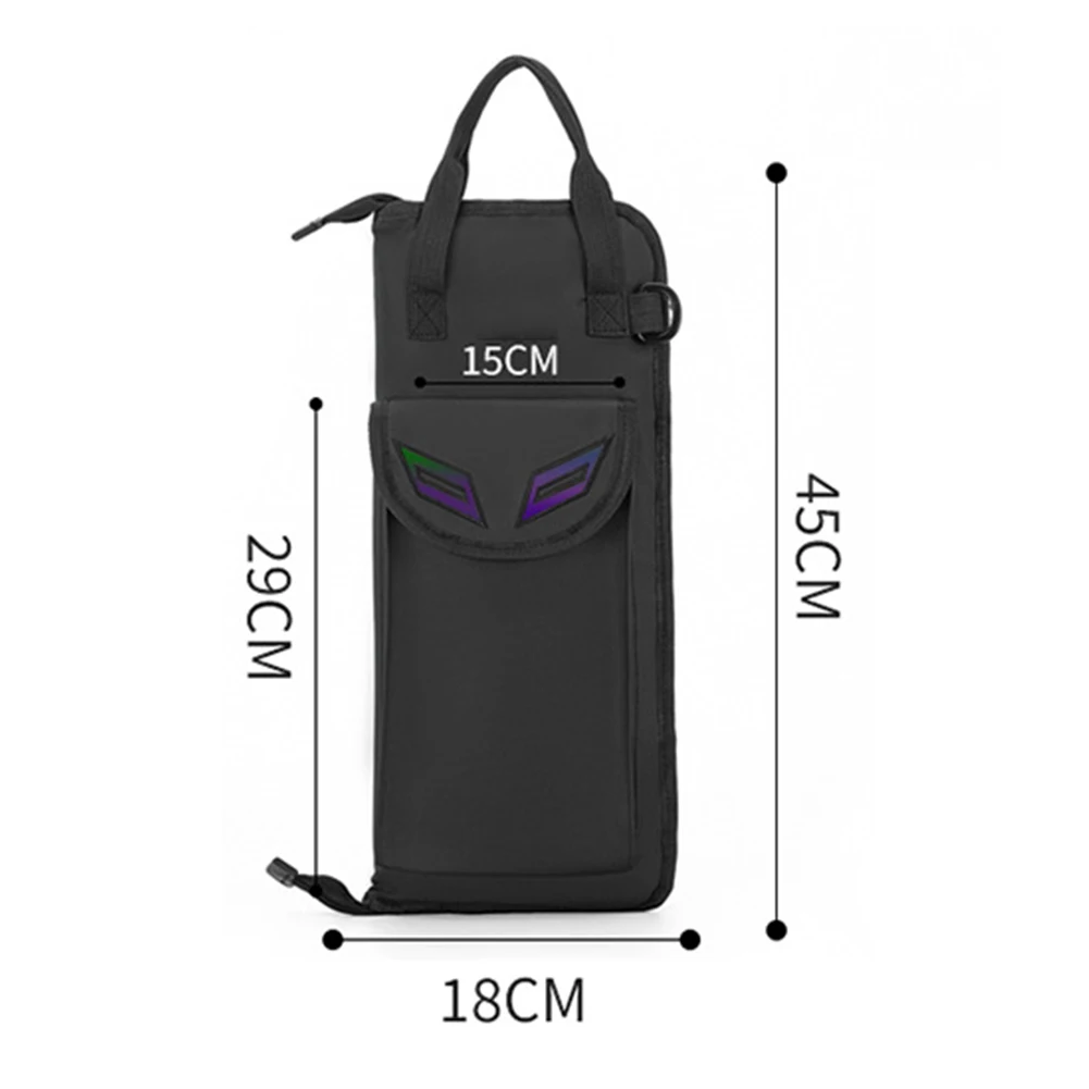 For Percussion Storage Drum Bag Case with Adjustable Strap and Weatherproof Oxford Fabric for Easy Transport and Protection