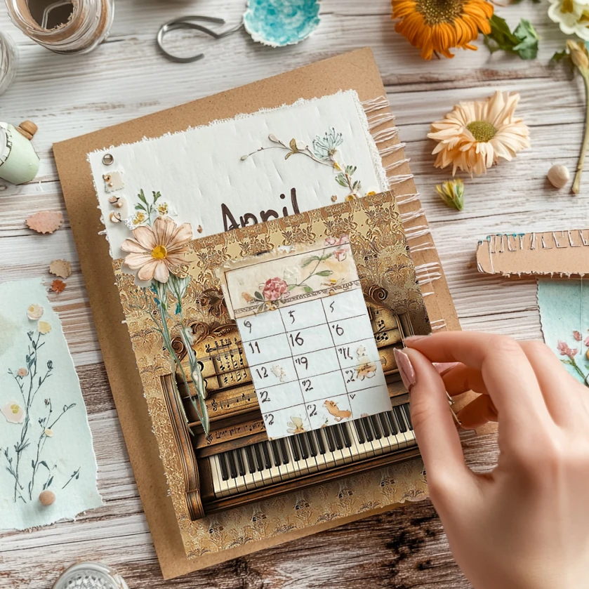 Conjunto de papel para scrapbook de 6 "x 6" (36 folhas): impressões artísticas para scrapbooking, origami, planejador e cartão DIY.