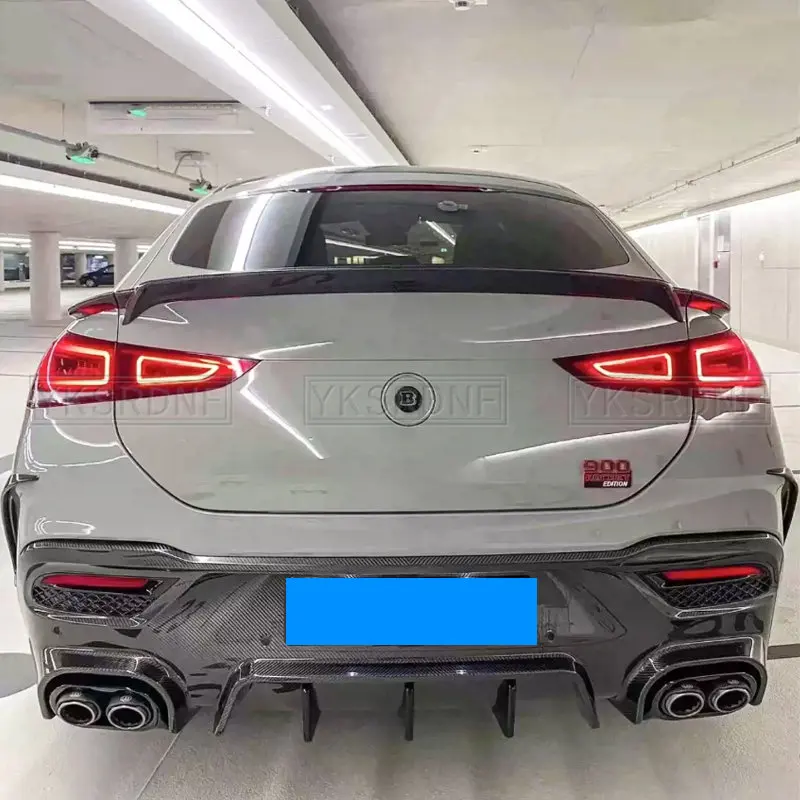 for Mercedes-Benz GLE class GLE Coupe C167 GLE350 450 GLE53 BBS GLE63 rear carbon fiber tail modification 2021+