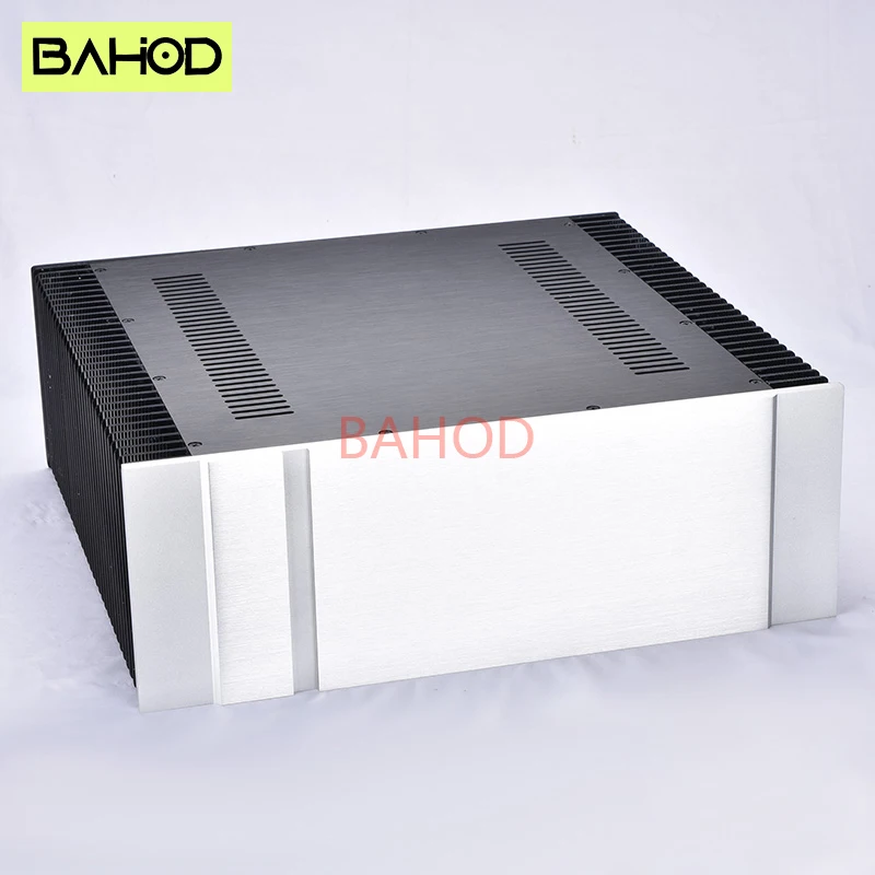 BAHOD 430*150*300mm All Aluminum Chassis Housing Brushed Oxide For DAC Amplifier Preamplifier DIY Chassis Housing