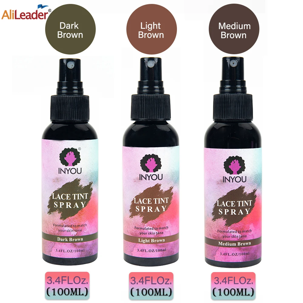 بخاخ دانتيل ملون سريع الجفاف، مقاوم للماء، بدون بقايا، تطبيق حتى، مطابقة لون البشرة، مظهر طبيعي - 3.4 أونصة/100 مل #3