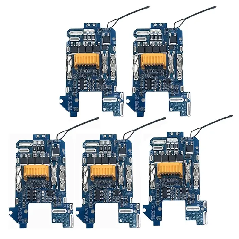 

Премиум-плата защиты для зарядки аккумуляторов 18В - 5 шт. BMS PCB платы защиты от перезаряда для BL1830