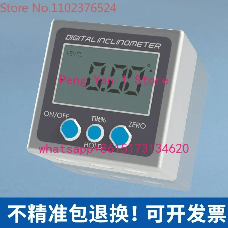 

Цифровой инклинометр-угломер с магнитным основанием, мини-угломер, измеритель угла наклона, горизонтальный уровень