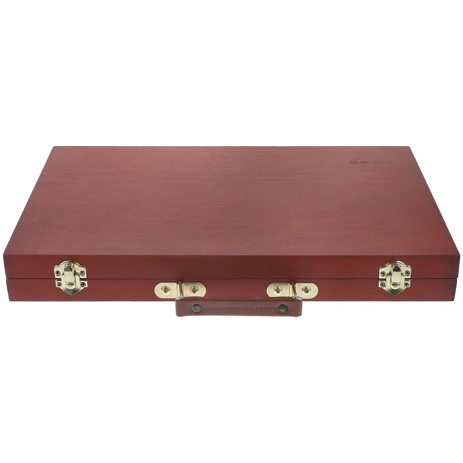 

Wooden Painting Box Eco-Friendly Material Resistant to Deformation Drawing Box for on-The-Go Artists Watercolor Painting Pen