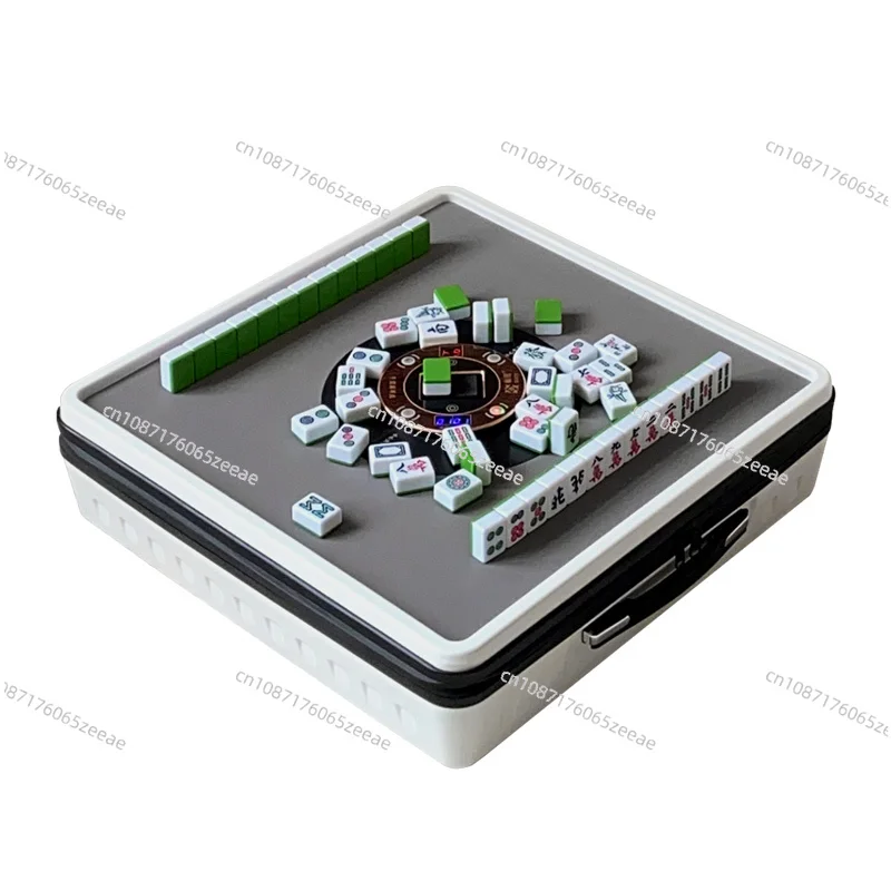 

Portable Mahjong Machine Fully Automatic Mini Bedroom Legless Small Electric Mahjong Table
