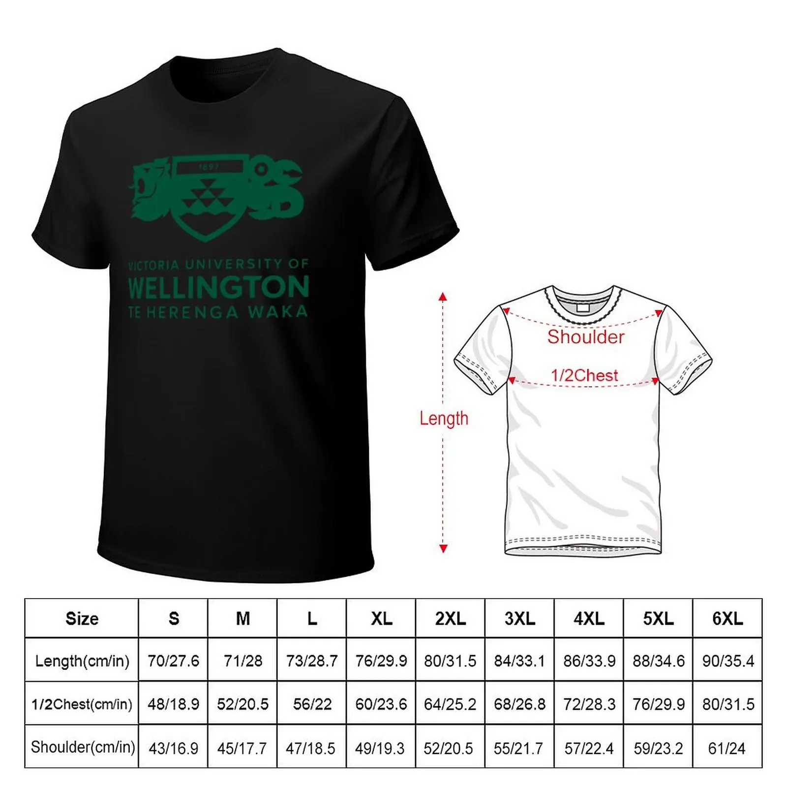 #3 Te Herenga Waka - Victoria University of Wellington T-Shirt t shirts for man graphic vintage T-Shirt