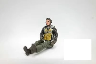 Miniature Pvc Model 1/35 Pilot Scene Decor