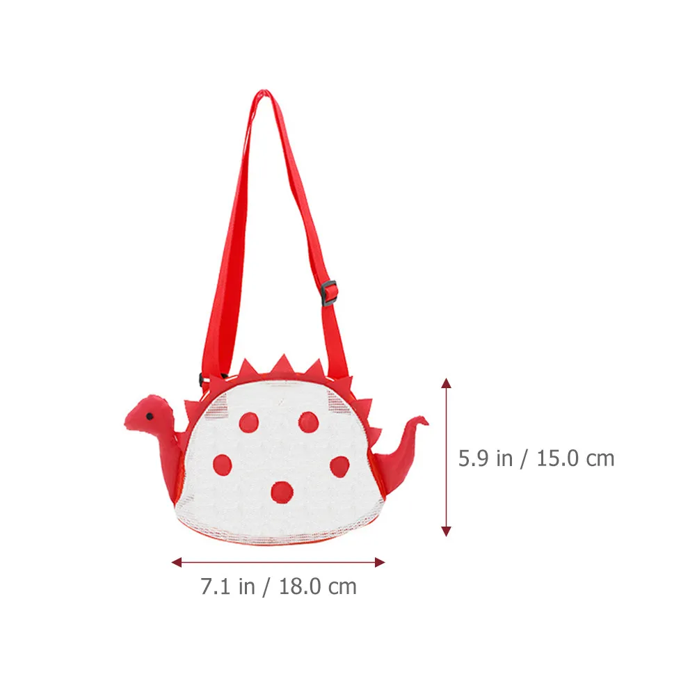 Borsa da Spiaggia per Bambini, Borsa a Rete per Giocattoli da Spiaggia, Resistente, Portaoggetti per Spiaggia, Essenziale per Conchiglie