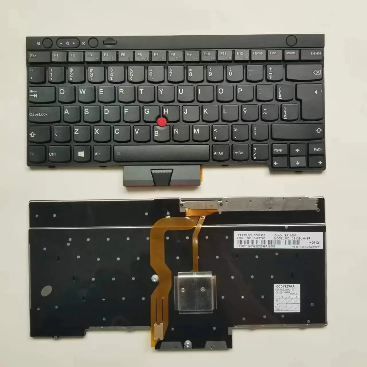 New US Russian  French Brazil Keyboard For Lenovo ThinkPad T430 T430I T430S X230 X230T T530 W530 L430 L530 RU/US/FR/BR Layout