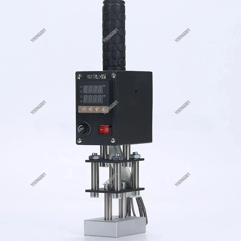 Handheld Hot Stamping Embossing Machine - Copper Mold for Logo/Label Imprint on Wood/Leather/Plastic/Cake